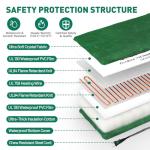 Outdoor Heated Cat Bed with Waterproof Cover