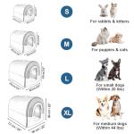 Portable 2-in-1 Cozy Cat Igloo Bed