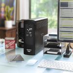 CyberPower CP1500AVRLCD Intelligent LCD UPS Battery Backup and Surge Protector, 1500VA/900W, 12 Outlets, AVR, Mini-Tower, UL Certified