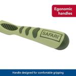 Coastal Pet Safari Dog De-Matting Comb - Serrated Stainless Steel Grooming Tool for Dogs with Medium to Long Hair - Keeps Coats Smooth & Soft - One Size
