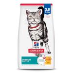 Hill's Science Diet Indoor, Adult 1-6, Easy Litter Box Cleanup, Dry Cat Food, Chicken Recipe, 3.5 lb Bag