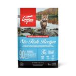ORIJEN Grain Free High Protein Premium Dry Cat Food Six Fish Recipe 12lb Bag