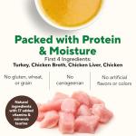 Dave's Pet Food Grain Free Wet Canned Cat Food (Turkey), Made in USA Naturally Healthy, Added Vitamins & Minerals, Gluten-Free, 12.5 oz Cans (12 Pack)