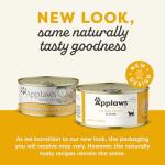Applaws Natural Wet Cat Food, 24 Count, Limited Ingredient Canned Wet Cat Food, Chicken Breast in Broth, 5.5oz Cans