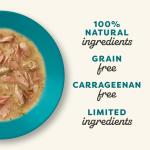 Applaws Natural Wet Cat Food, 18 Count, Limited Ingredient Cat Food Pots, Ocean Fish in Gravy, 2.12oz Pots