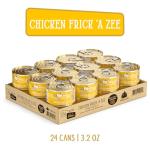 Weruva Cats in The Kitchen, Chicken Frick 'A Zee with Chicken Au Jus Cat Food, 3.2oz Can (Pack of 24)