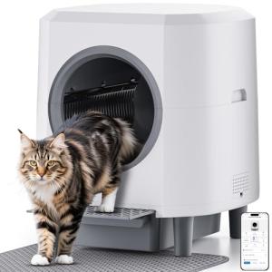 Automatic Litter Box Self Cleaning Litter Box Odor Control 90L