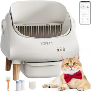 Self Cleaning Litter Box For Multiple Cats Automatic Cat Litter