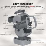 Upfas Automatic Cat Litter Box Self Cleaning App Control Weight