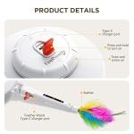 FEELNEEDY Rechargeable Cat Interactive Cat Toy