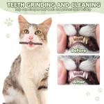 Wousedo 6 Pack Silvervine Sticks Cat Toy Natural Chew Stick For