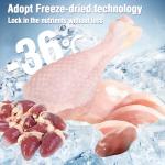 Puxulyiz Freezed Dried Chicken Freeze-Dried Cat Treats