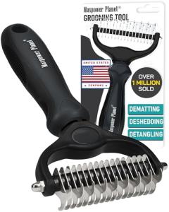 Maxpower Planet Hair Brush Double Sided Shedding Dematting