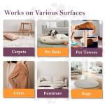 Sleekez Cat Brush For Shedding & Cat Brushes For Indoor Cats | Pet