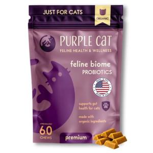 Feline Biome Premium Cat Probiotic Gut Health Diarrhea Relief &