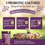 Feline Biome Premium Cat Probiotic Gut Health Diarrhea Relief &
