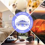 Lickoon 2 Packs Flea Traps For Inside Your Home With 6 Sticky Pads