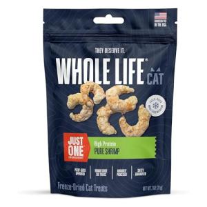 Whole Life Just One Shrimp Freeze-Dried Cat Treats