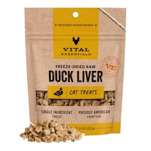 Vital Essentials Freeze Duck Freeze-Dried Cat Treats