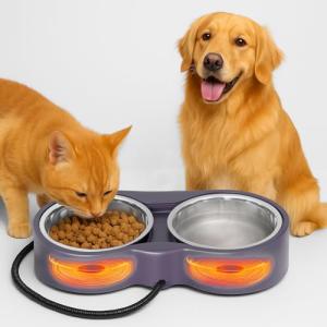 Pet Heated Bowl Cat Food