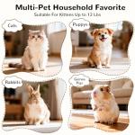 Tempcore Pet Cat Tunnel Tube Cat Toys 3 Way Collapsible, Tunnels for Indoor Cats，Kitty Bored Peek Hole Toy Ball Cat, Puppy, Kitty, Kitten, Rabbit