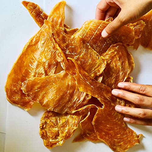 All-Natural Chicken Jerky Dog Treats - 8oz Bag