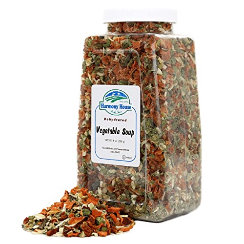 Dehydrated Vegetable Soup Mix - Quart Size Jar