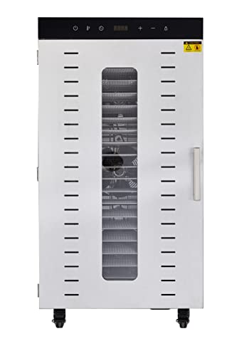 Commercial Stainless Steel Food Dehydrator - 24 Tray