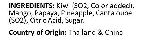 Tropical Dried Fruit Salad Mix, 2 Lbs