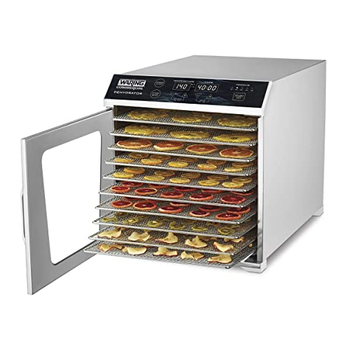 Waring Commercial 10 Tray Digital Food Dehydrator