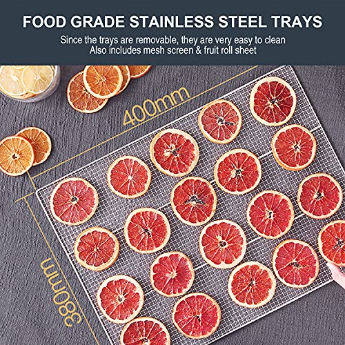 2000W NutriChef Electric Food Dehydrator - Multi-Tier Dryer