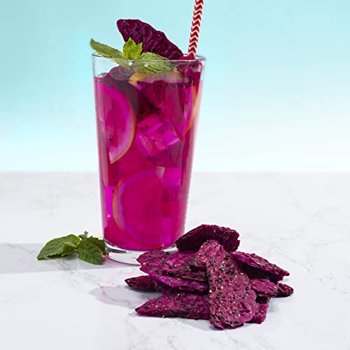 Yammy Dried Dragon Fruit Chips - Superfood Snack