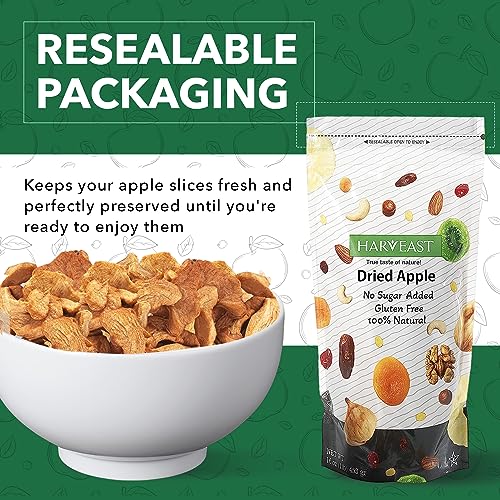 Harveast Dried Apple Slices - No Sugar Added
