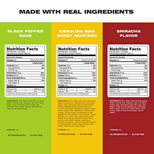 Premium Dried Pulled Pork - High Protein Snack