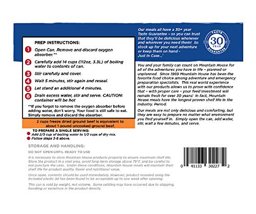 Freeze-Dried Ground Beef - Emergency Food Can