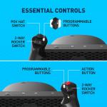 Honeycomb Alpha LITE Compact Yoke for Flight Sim