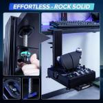 Reashy Aluminum Joystick Desk Mount for Flight Sticks