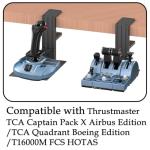 Universal Desk Mount for Popular Flight Sim Controllers