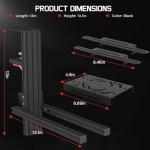 Flight Sim Joystick Desk Mount Set - Aluminum