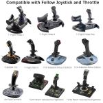 Hotas Flight Desk Mount for Dual Joysticks