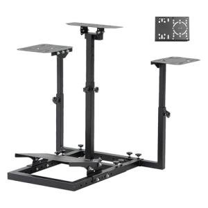 Adjustable Flight Simulator Stand for Logitech/Thrustmaster