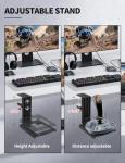 Flight Sim Stick Desk Mount with Adjustable Clamp
