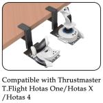 Universal Desk Mount for Popular Flight Sim Controllers