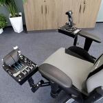 Joystick/Hotas Chair Mount for Flight Sim Controllers