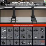 Flight Sim Joystick Desk Mount Set - Aluminum