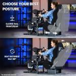 Marada Universal Flight Sim Cockpit with Adjustable Seat