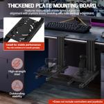 Flight Sim Joystick Desk Mount Set - Aluminum