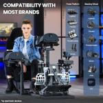 Marada Universal Flight Sim Cockpit with Adjustable Seat