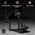 Adjustable Flight Simulator Stand for Logitech/Thrustmaster