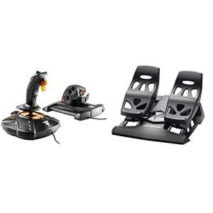 ThrustMaster TFRP Rudder Pedals & T16000M HOTAS